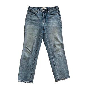 Madewell Petite Curvy Perfect Vintage Jean in Heathcote Wash 28P